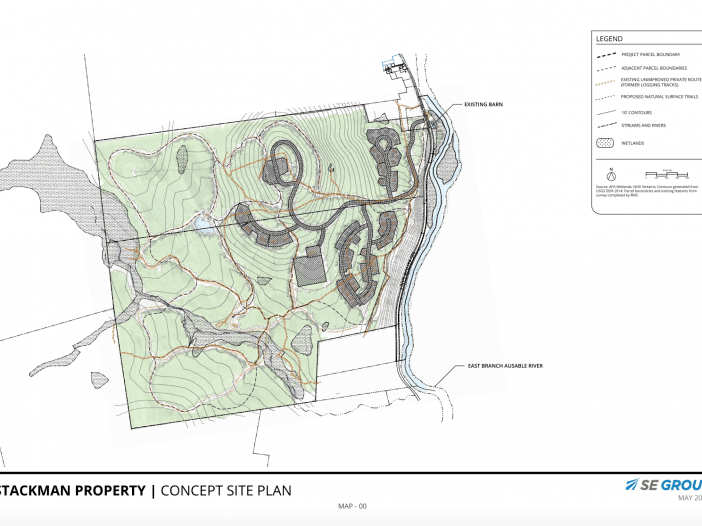 Jay subdivision map