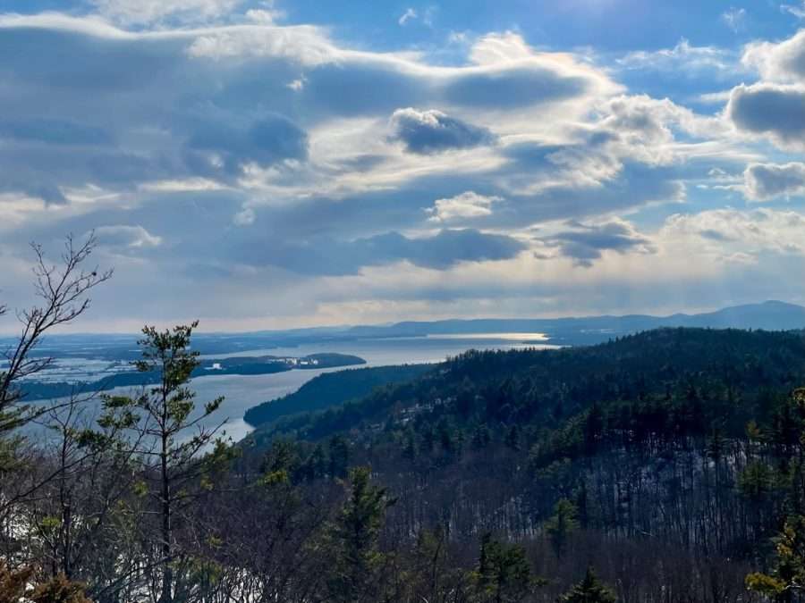 view from split rock