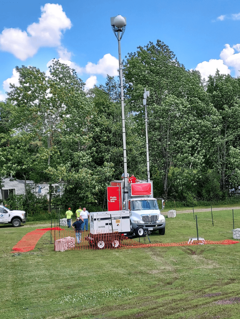 cell tower project on wheels