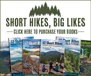 Book of 12 Short Hikes on preserves near lake George