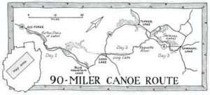 90 Miler Map