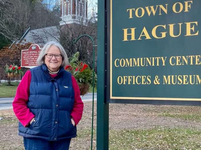 Judy Stock, publisher emerita of The Hague Chronicle