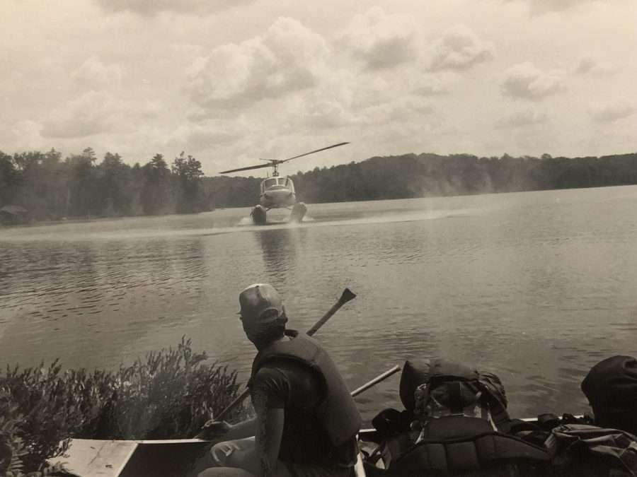 adirondack lakes survey helicopter