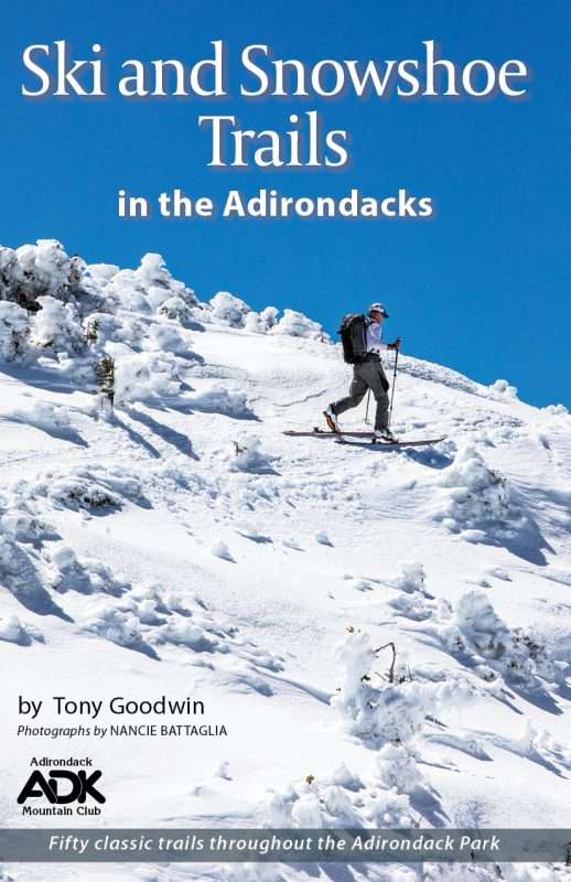 ski and snowshoe trails guidebook cover