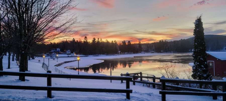 old forge adirondacks sunrise