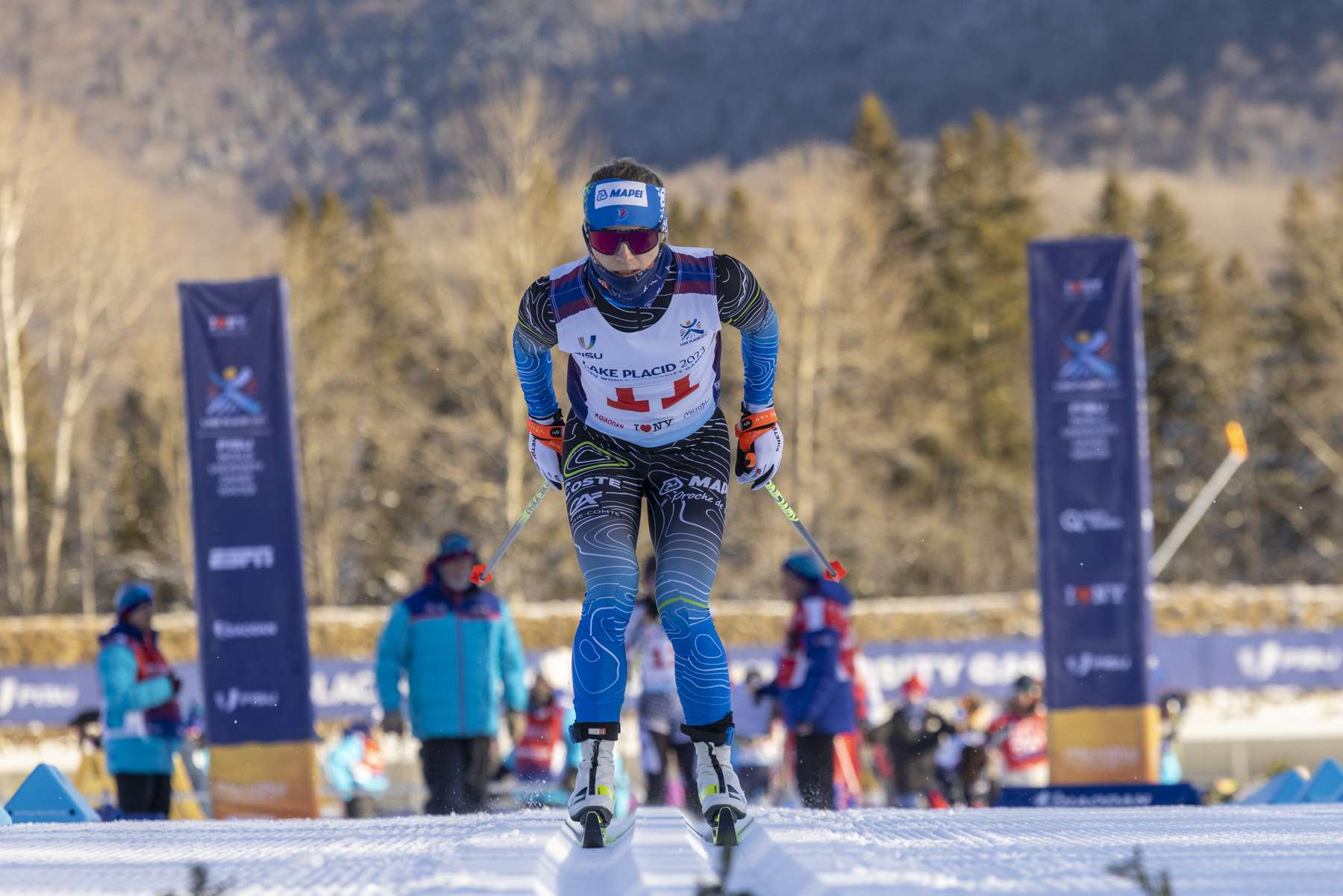 5K ski race