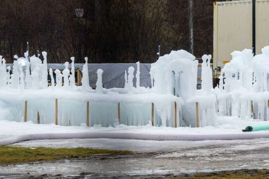 ice castle winter woe