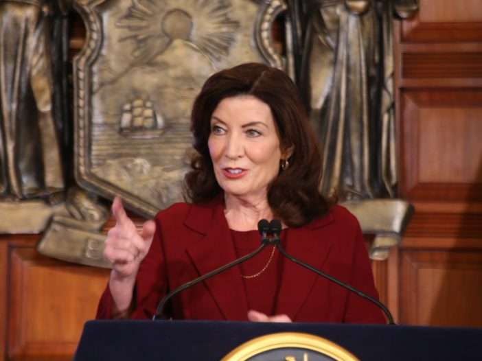 Gov. Kathy Hochul presents her executive budget.