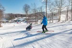 Adaptive ski instructor learned to tailor approach