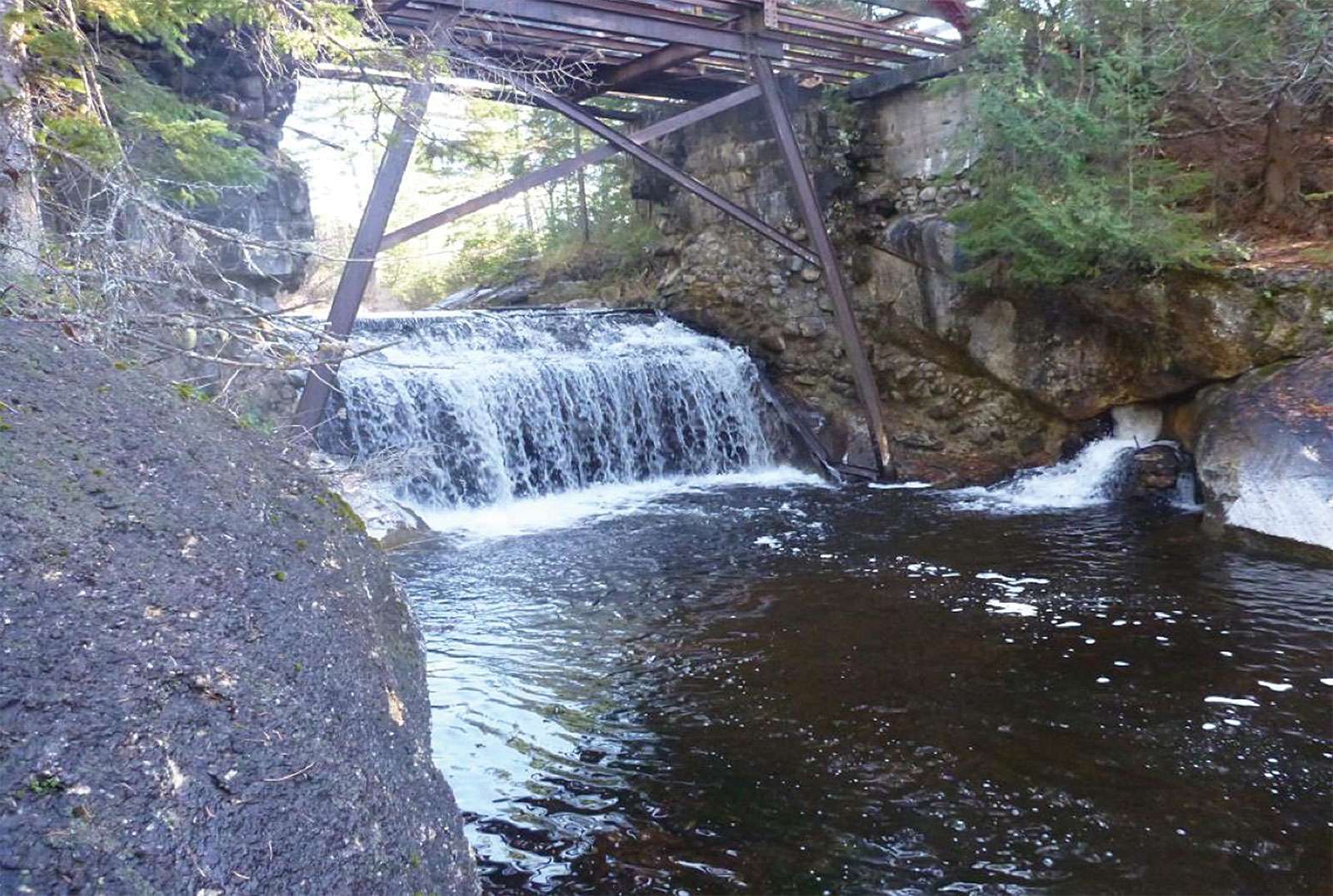 rainbow lake dam
