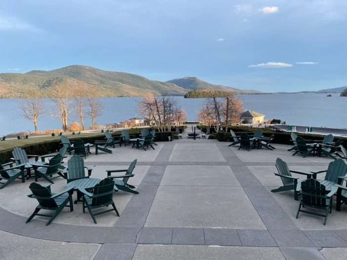 View of Lake George from Sagamore Resort.