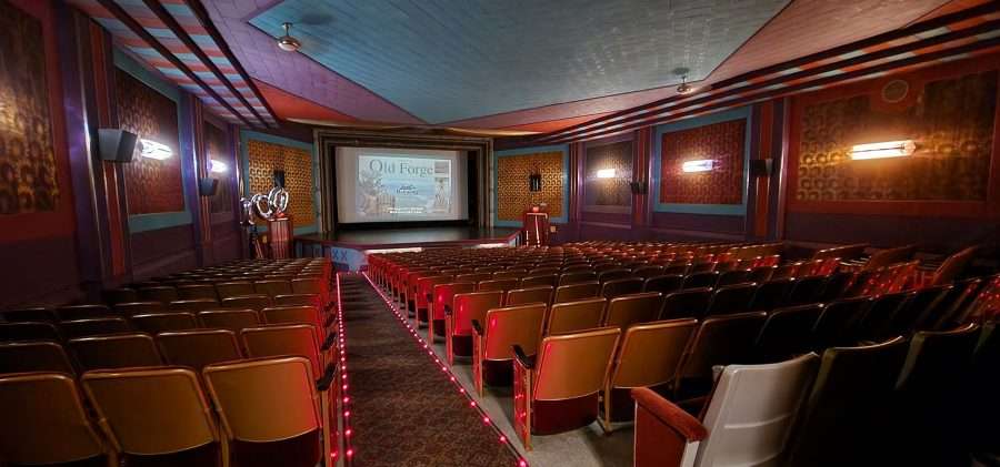 interior of movie theater
