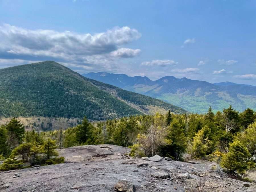 Noonmark and the Great Range from Round
