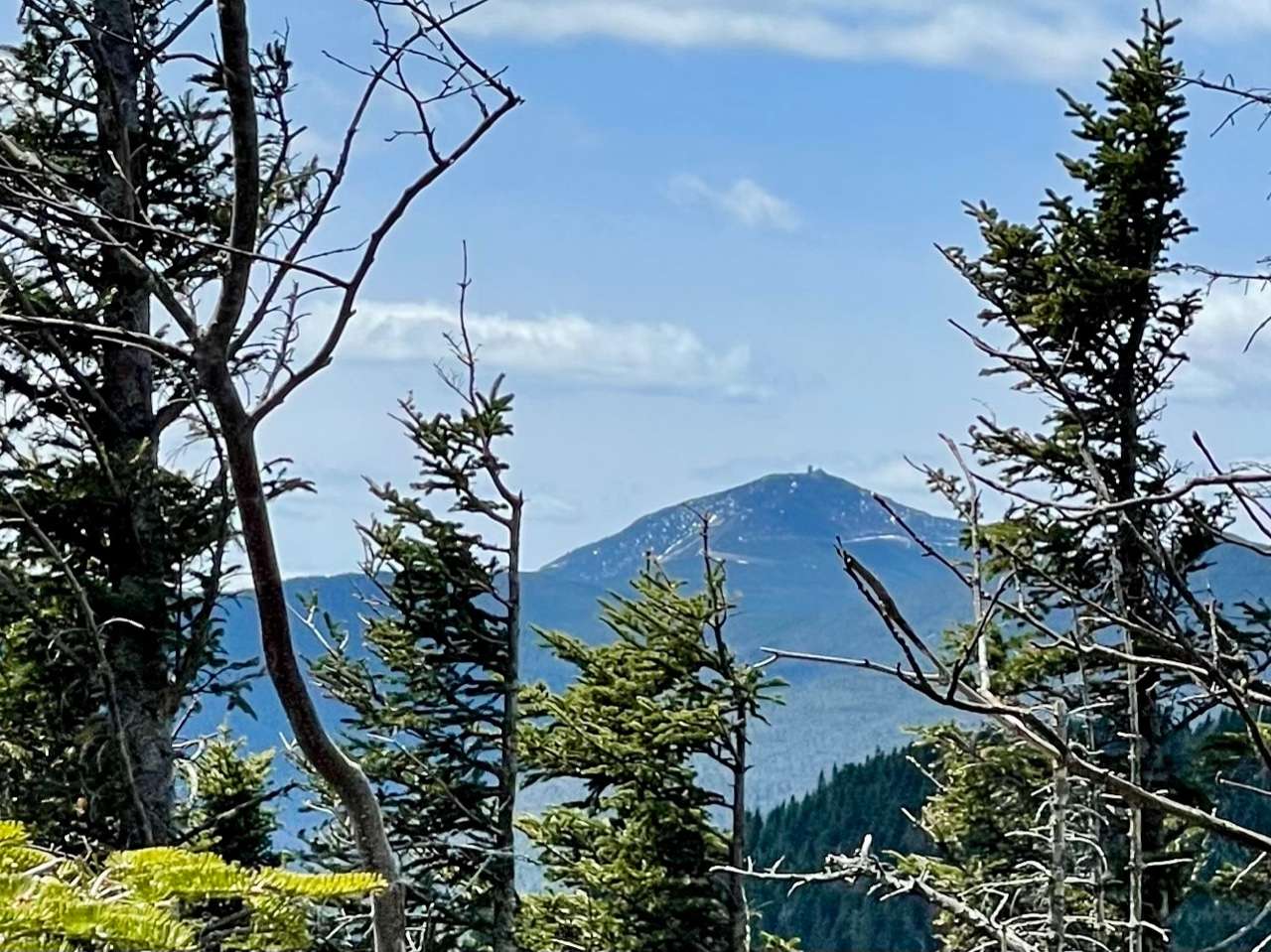 mountain in the distance
