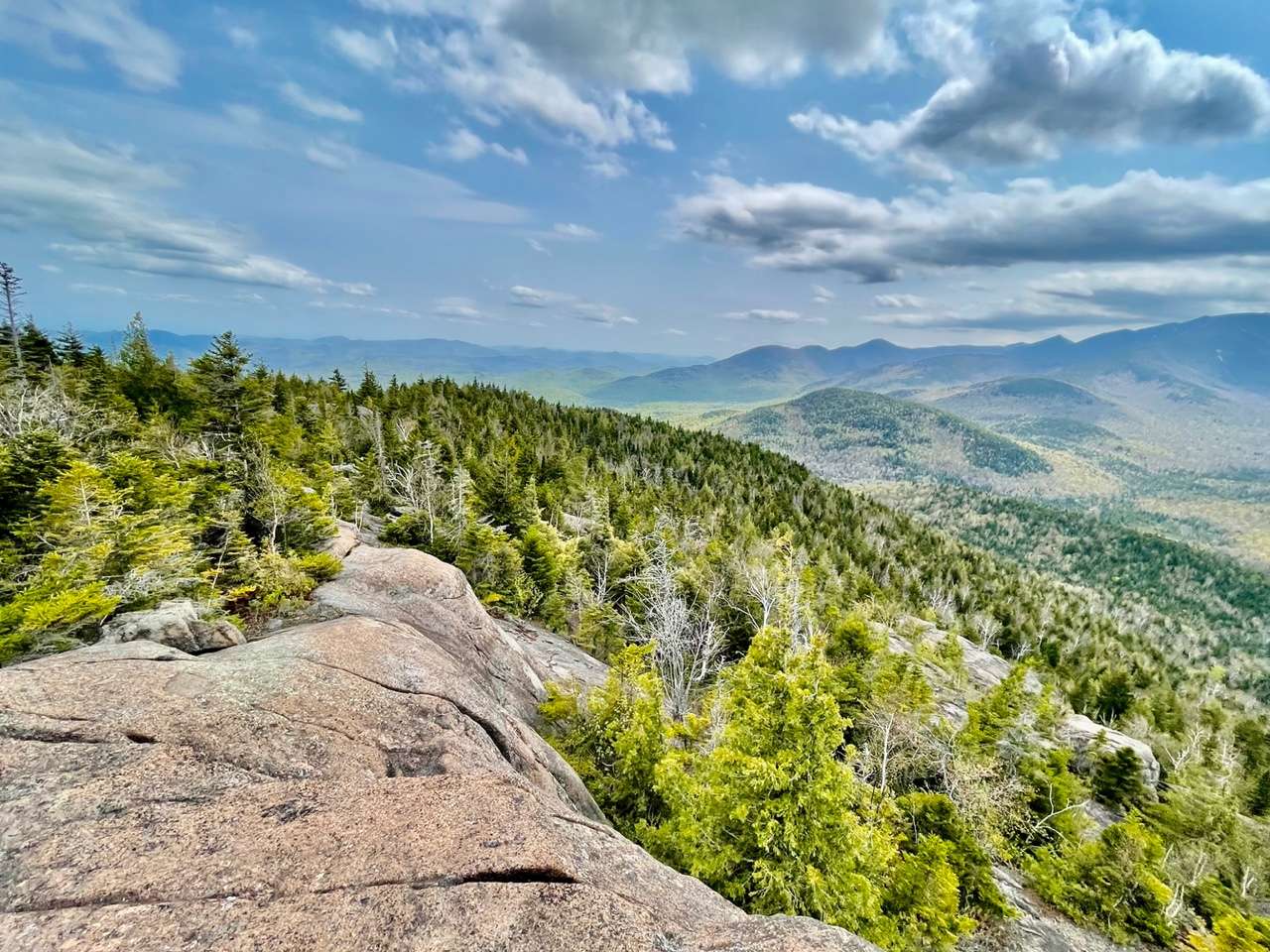 Eastern Adirondack Mountains from Round.