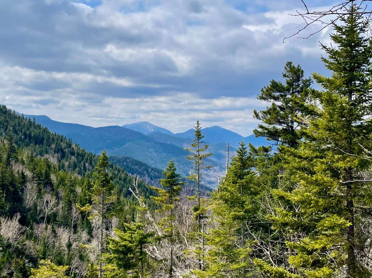 chase mountain view on a cloudy day