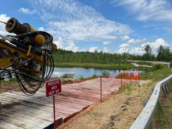 Raquette Lake bridge replacement underway 