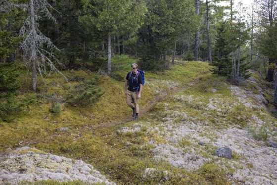 A Schroon Lake hike, with black flies