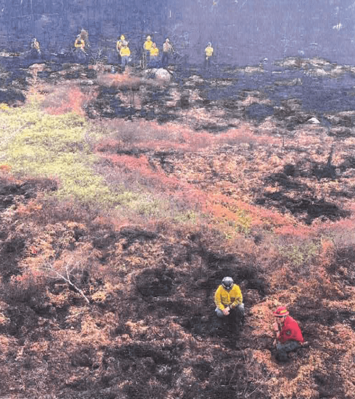 Rangers help battle wildfires in Nova-Scotia