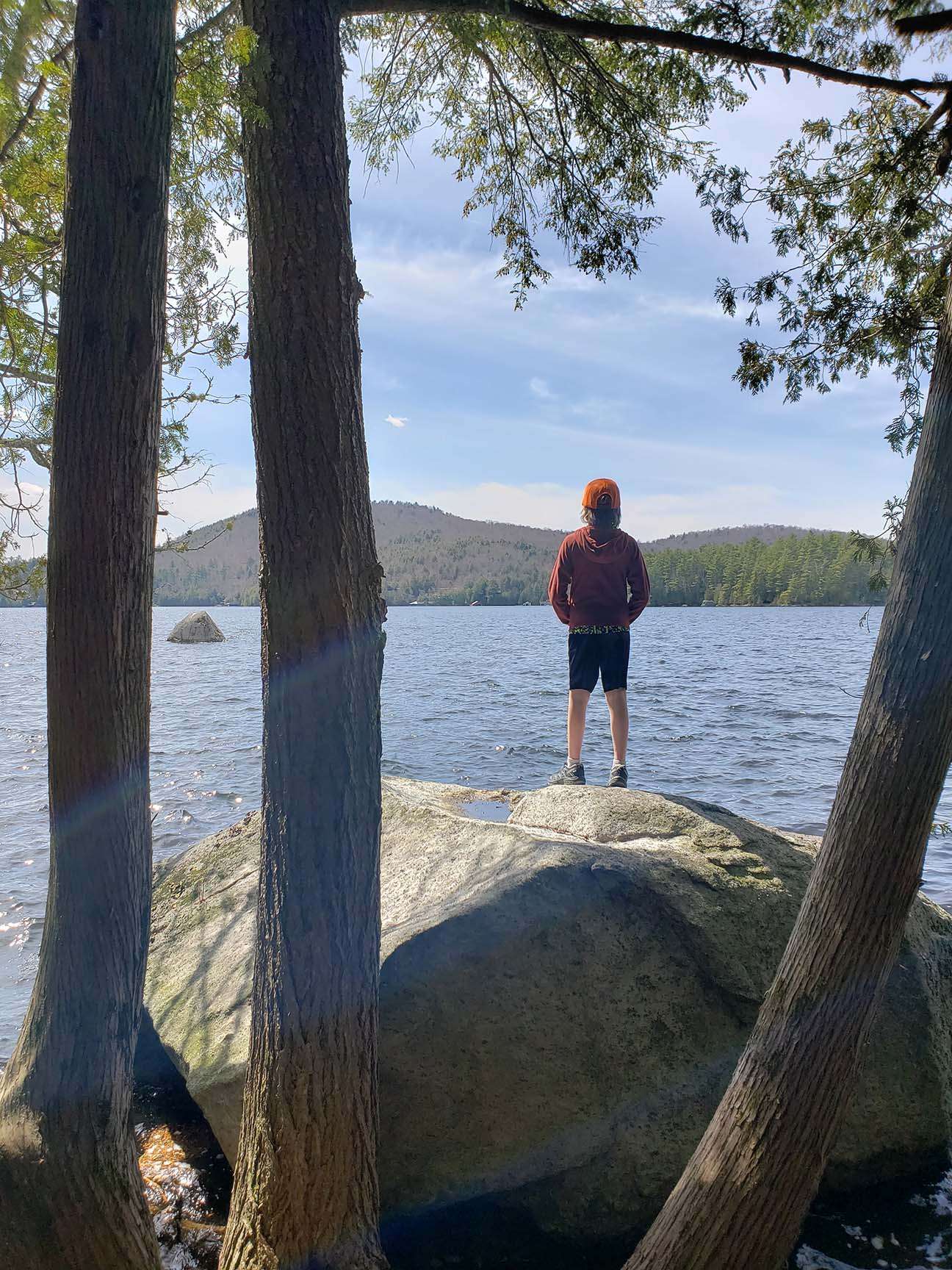 The state purchased five acres on Upper Saranac Lake located between Indian Carry and Indian Point. Photo courtesy of Adirondack Land Trust