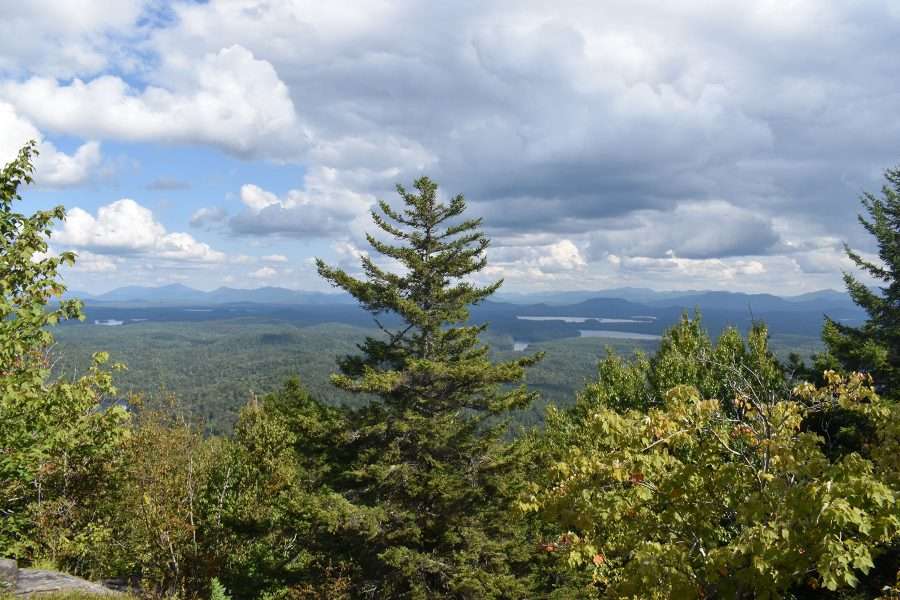 view from mountain top