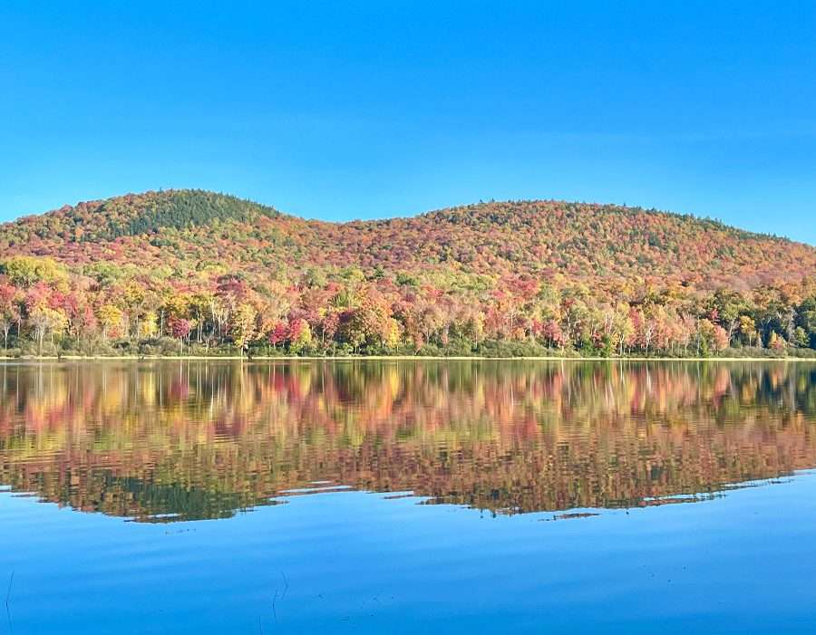 13th lake fall foliage