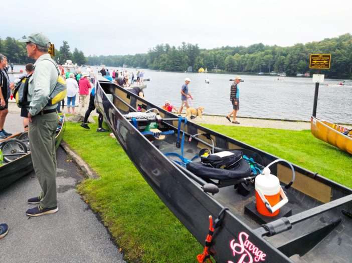 90 miler canoe race start