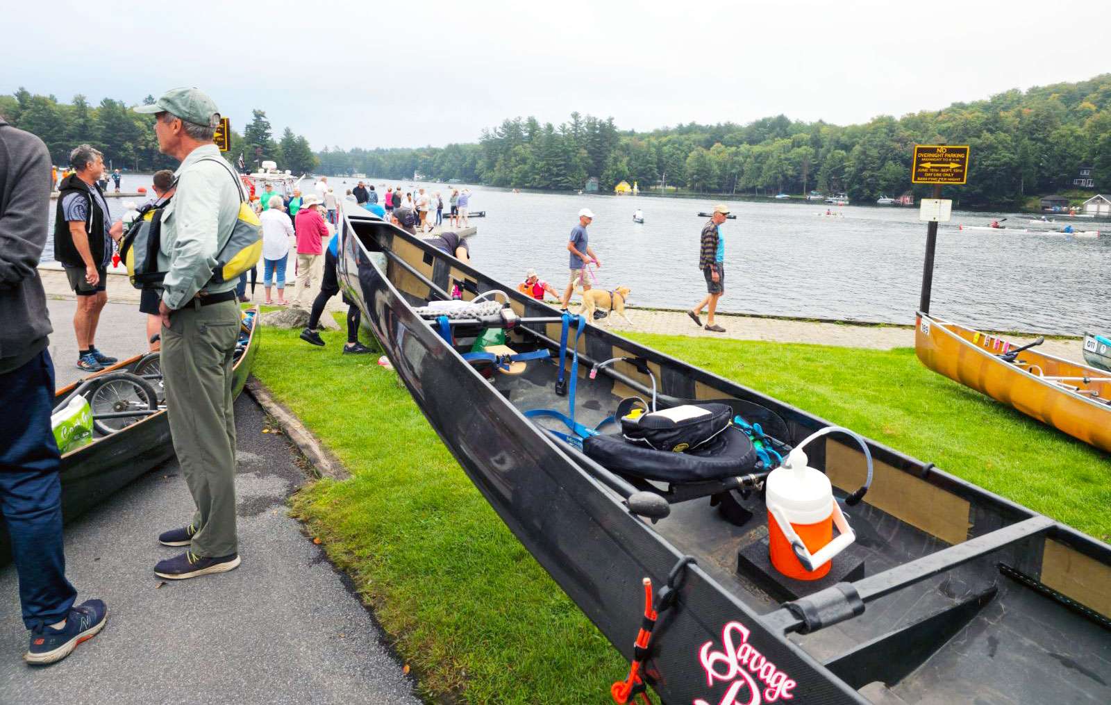 90 miler canoe race start