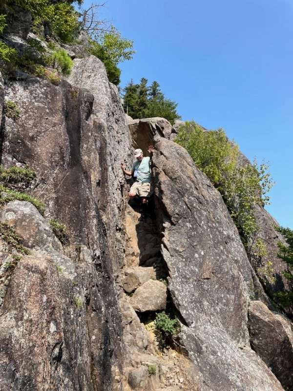 Catamount’s famous chimney.
