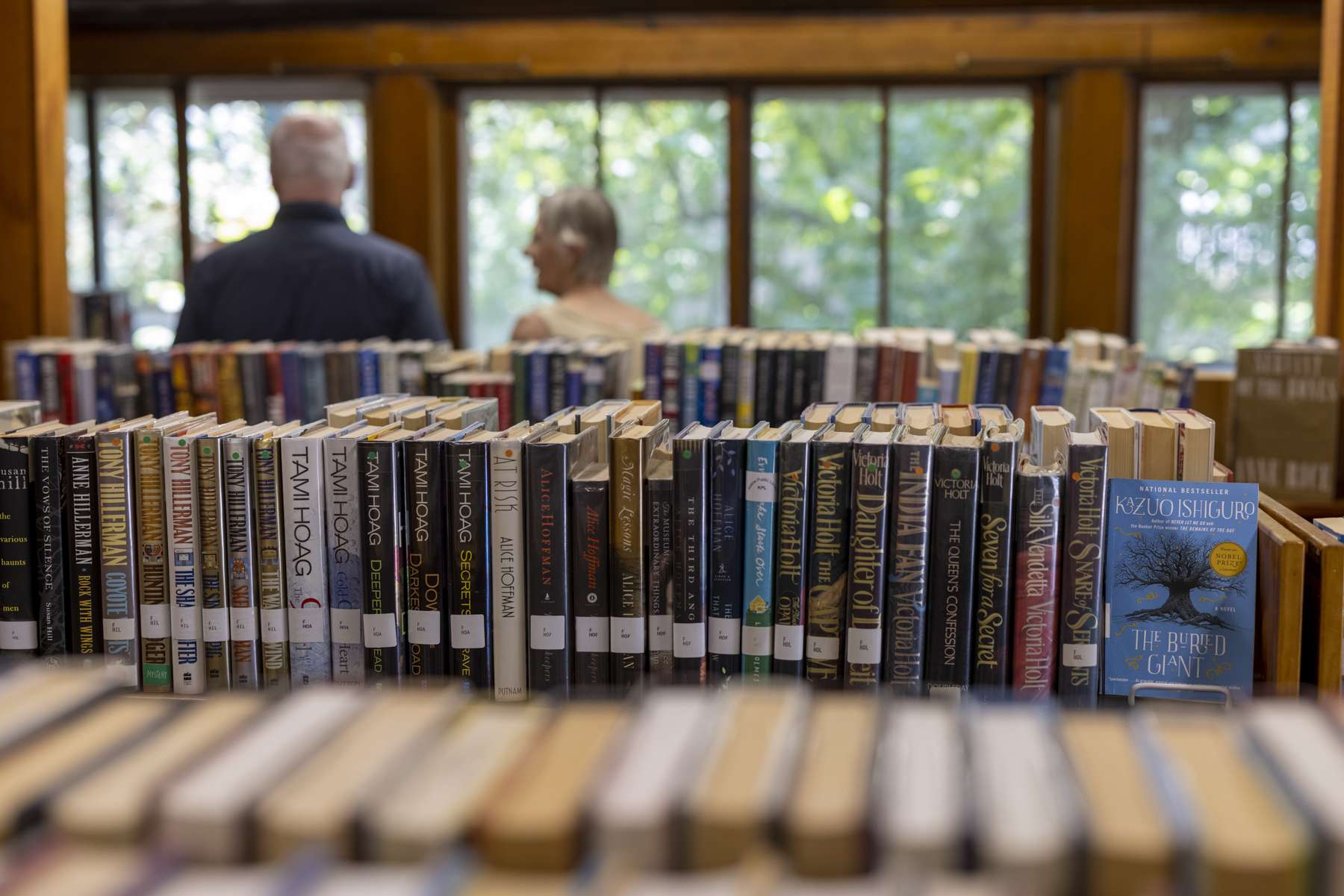 Library visitors sometimes want more than just books. Photo by Mike Lynch