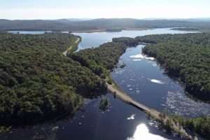 Fall paddle on the Oswegatchie