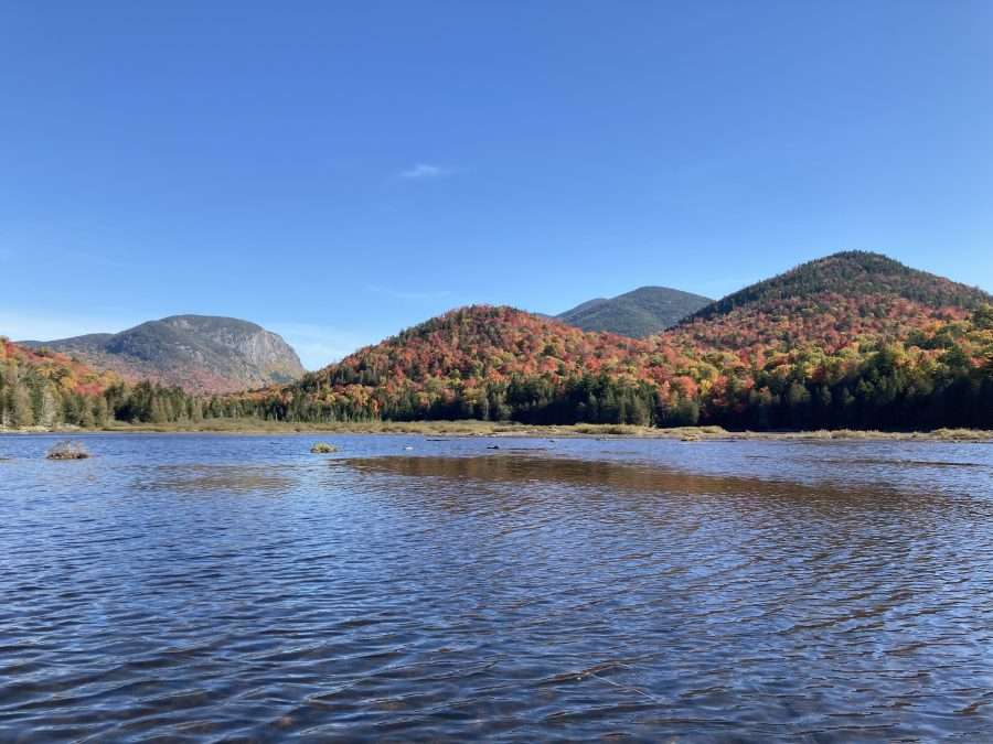 water and mountain