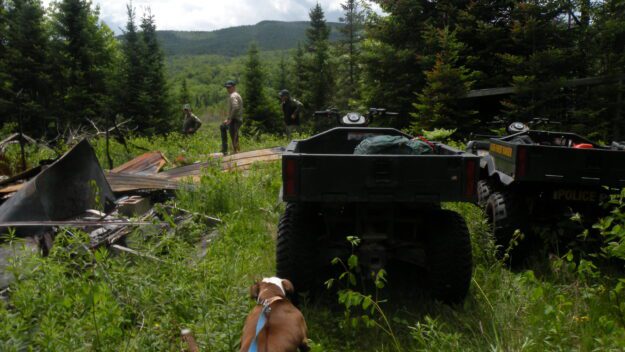 DEC staff with ATVs observed within the West Canada Lake Wilderness, 2023.