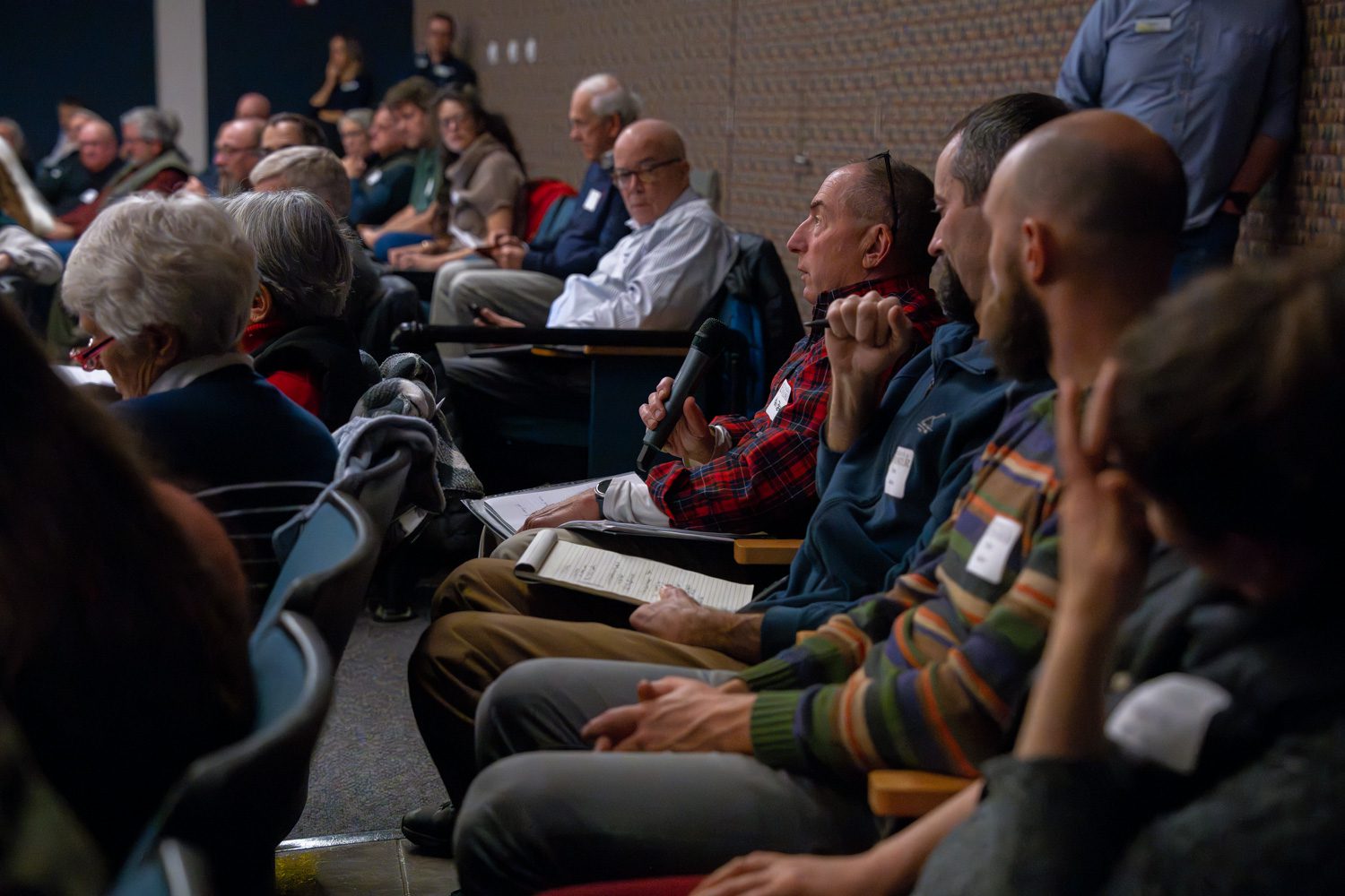 people in a theater