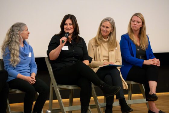 panelists at taking stock of housing event