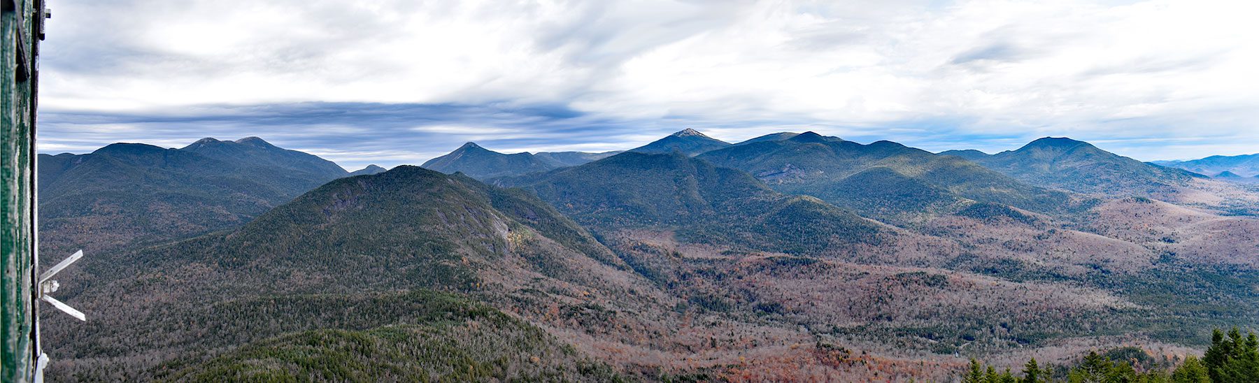 panoramic view from mt adams
