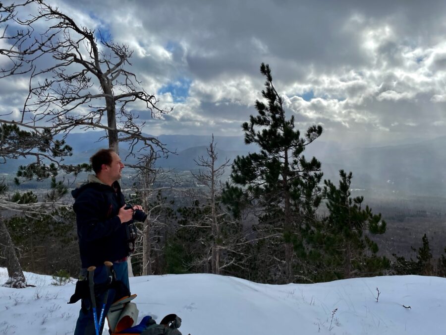 Adirondack photographer Johnathan Esper gets some shots of the valley.