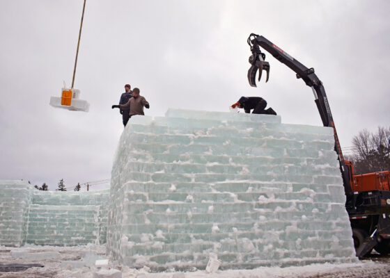 How to build an ice palace