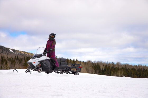 Zero-emission snowmobiles?