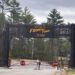 gate to Frontier Town Campground