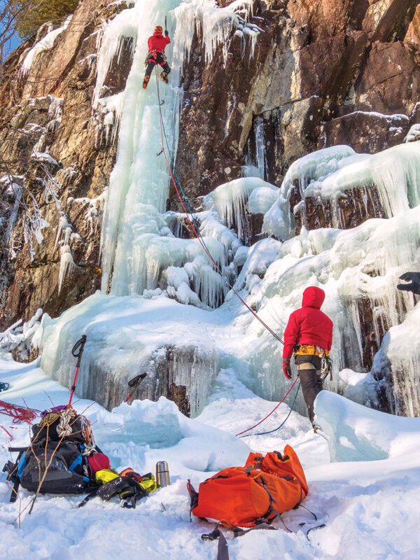 ice climbing