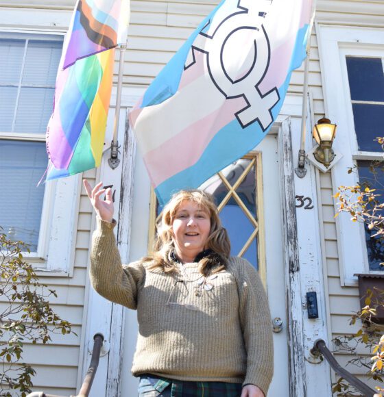 Saranac Lake rallies around LGBTQ activist who has been target of vandalism