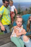 cali, a saranac toddler who is recovering from a rare tick-borne illness
