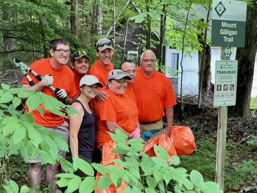 trail crew from Mountain Lake Services