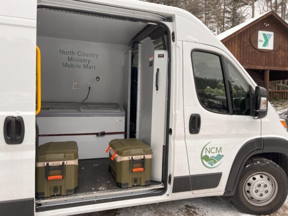 Mobile food pantry addresses rural ADK food insecurity