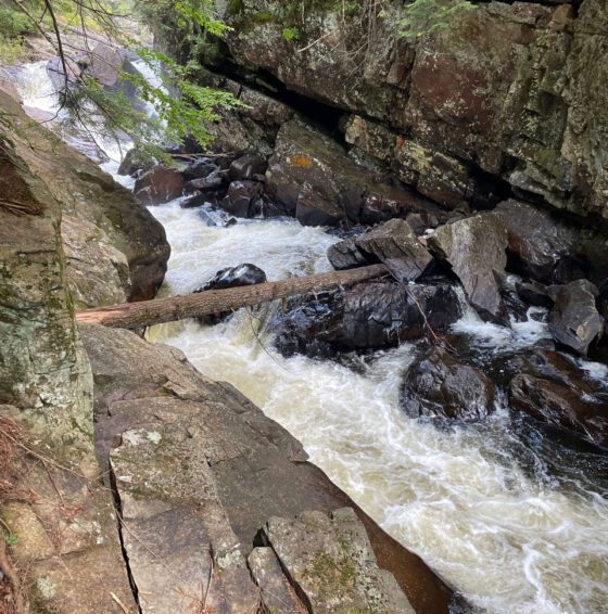 Auger Falls in the Town of Wells.
