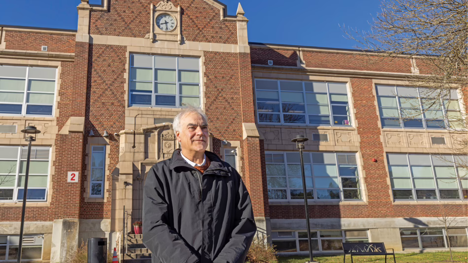 Regent Roger Catania lives two miles from Petrova Elementary School in Saranac Lake.