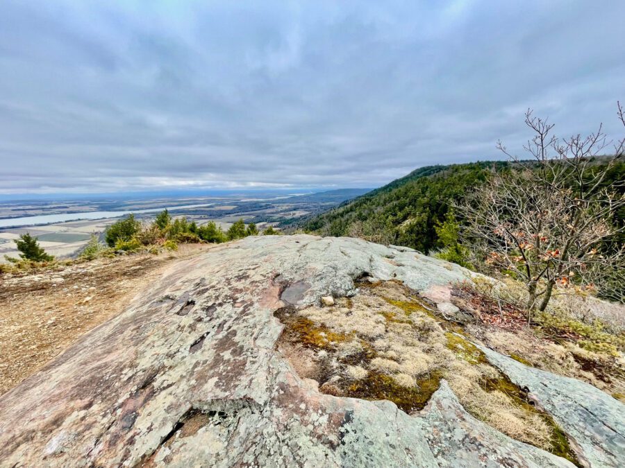 The Champlain Valley looking southeast from Coot.
