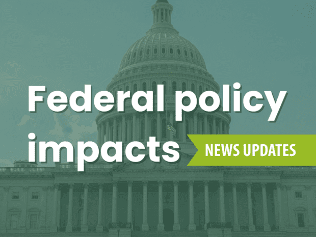 federal policy impacts graphic