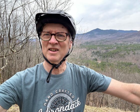 The author on the Sentinel View loop.